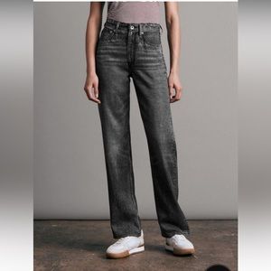 Rag & Bone - Alex Liquid Miramar High Rise Straight - “pajama jeans”